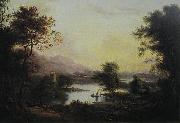 Alexander Nasmyth A Highland Loch Landscape Sweden oil painting artist